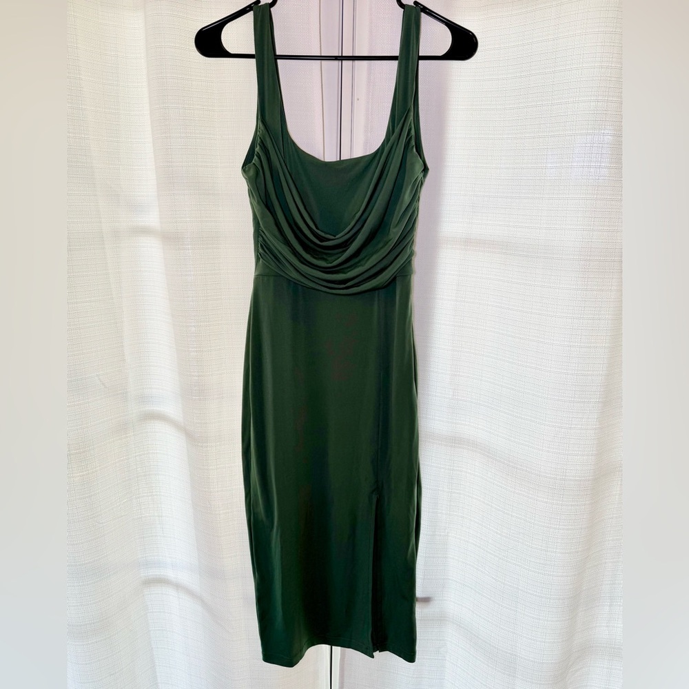 Hello Molly Lemonade Stand Midi Dress – Moss – Size Small